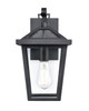 Millennium - 92101-TBK - One Light Outdoor Wall Sconce - Mensun - Textured Black