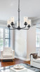 Moven Five Light Chandelier (9605-MB)