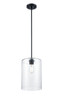 Millennium - 9611-MB - One Light Mini Pendant - Moven - Matte Black