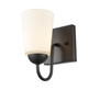 Millennium - 9811-MB - One Light Wall Sconce - Ivey Lake - Matte Black