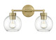 Millennium - 99102-VB - Two Light Vanity - Jonatan - Vintage Brass