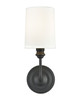 Millennium - 99801-MB - One Light Wall Sconce - Leena - Matte Black