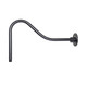 Millennium - RGN23-SB - Goose Neck - R Series - Satin Black