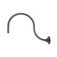 Millennium - RGN24-ASB - Goose Neck - R Series - Aluminum Satin Black