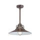 Millennium - RRRS18-ABR - One Light Pendant - R Series - Architectural Bronze