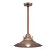 Millennium - RRRS18-CP - One Light Pendant - R Series - Copper
