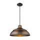 Millennium - RWHC17-NC - One Light Pendant - R Series - Natural Copper