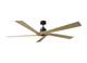manufacturer_finish:Midnight Black/Natural Honey|fan_control:Handheld Remote 6-speed Reverse and Dimmer