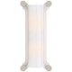 Visual Comfort Signature - TOB 2326PN-WG - Two Light Wall Sconce - Chirac - Polished Nickel