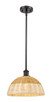 Innovations - 516-1S-OB-NBD2-12-NAT - One Light Mini Pendant - Ballston - Oil Rubbed Bronze