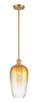 Innovations - 516-1S-SG-G484-7AM - One Light Mini Pendant - Ballston - Satin Gold