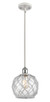 Innovations - 516-1S-WPC-G122-8RW - One Light Mini Pendant - Ballston - White Polished Chrome