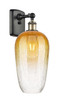 Innovations - 516-1W-BAB-G484-7AM - One Light Wall Sconce - Ballston - Black Antique Brass
