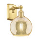 Innovations - 516-1W-SG-G128-8 - One Light Wall Sconce - Ballston - Satin Gold