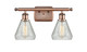 Innovations - 516-2W-AC-G275 - Two Light Bath Vanity - Ballston - Antique Copper