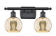 Innovations - 516-2W-BK-G128-6 - Two Light Bath Vanity - Ballston - Matte Black