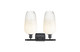 Ballston Two Light Bath Vanity (516-2W-BK-G484-7OP)