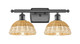 Innovations - 516-2W-OB-NBD2-75-NAT - Two Light Bath Vanity - Ballston - Oil Rubbed Bronze