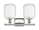 Ballston Two Light Bath Vanity (516-2W-PN-G460-7CL)