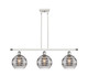 Innovations - 516-3I-WPC-G556-8SM - Three Light Island Pendant - Ballston - White Polished Chrome