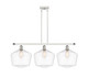 Innovations - 516-3I-WPC-G652-12-LED - LED Island Pendant - Ballston - White Polished Chrome