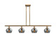 Innovations - 516-4I-BB-G93 - Four Light Island Pendant - Ballston - Brushed Brass