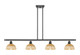 Innovations - 516-4I-OB-NBD2-75-NAT - Four Light Island Pendant - Ballston - Oil Rubbed Bronze
