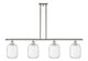 Innovations - 516-4I-PN-G460-7CL - Four Light Island Pendant - Ballston - Polished Nickel