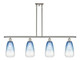 Innovations - 516-4I-PN-G480-6SB - Four Light Island Pendant - Ballston - Polished Nickel