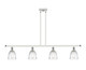 Innovations - 516-4I-WPC-G442-LED - LED Island Pendant - Ballston - White Polished Chrome