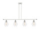 Innovations - 516-4I-WPC-G652-6-LED - LED Island Pendant - Ballston - White Polished Chrome