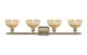 Ballston Four Light Bath Vanity (516-4W-AB-NBD2-75-NAT)