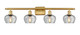 Innovations - 516-4W-SG-G92 - Four Light Bath Vanity - Ballston - Satin Gold