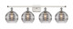 Innovations - 516-4W-WPC-G556-8SM - Four Light Bath Vanity - Ballston - White Polished Chrome