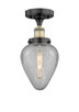 Innovations - 616-1F-BAB-G165 - One Light Semi-Flush Mount - Edison - Black Antique Brass