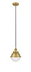 Innovations - 616-1PH-BB-HFS-64-BB - One Light Mini Pendant - Edison - Brushed Brass