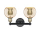 Edison Two Light Bath Vanity (616-2W-BAB-G128-6)