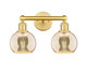 Innovations - 616-2W-SG-G128-6 - Two Light Bath Vanity - Edison - Satin Gold