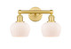 Innovations - 616-2W-SG-G91 - Two Light Bath Vanity - Edison - Satin Gold