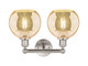 Edison Two Light Bath Vanity (616-2W-SN-G128-8)
