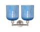 Edison Two Light Bath Vanity (616-2W-SN-G559-8BL)