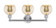 Edison Three Light Bath Vanity (616-3W-PC-G128-6)