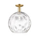 Innovations - 716-1C-CB-G1215-14 - One Light Semi-Flush Mount - Arcadia - Champagne Bronze
