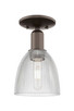 Innovations - 716-1C-OB-G382 - One Light Semi-Flush Mount - Arcadia - Oil Rubbed Bronze