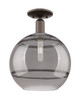 Innovations - 716-1C-OB-G556-12SM - One Light Semi-Flush Mount - Arcadia - Oil Rubbed Bronze