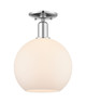 Innovations - 716-1C-PC-G121-10 - One Light Semi-Flush Mount - Arcadia - Polished Chrome