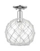 Innovations - 716-1C-PC-G122-10RW - One Light Semi-Flush Mount - Arcadia - Polished Chrome