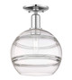 Innovations - 716-1C-PC-G556-10CL - One Light Semi-Flush Mount - Arcadia - Polished Chrome