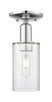 Innovations - 716-1C-PC-G802 - One Light Semi-Flush Mount - Arcadia - Polished Chrome