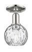 Innovations - 716-1C-PN-G1215-6 - One Light Semi-Flush Mount - Arcadia - Polished Nickel
